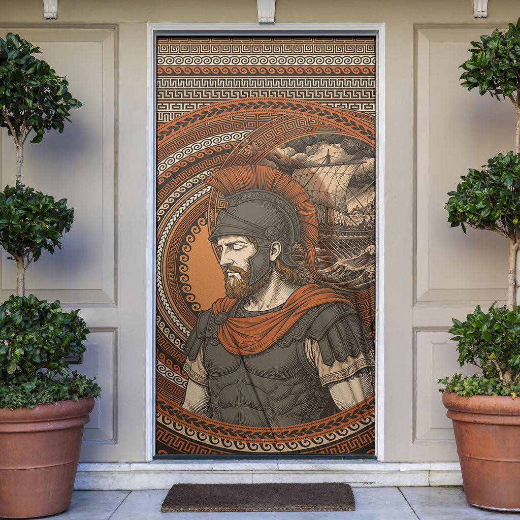 Ancient Greek Mythology Door Cover Odysseus King Of Ithaca