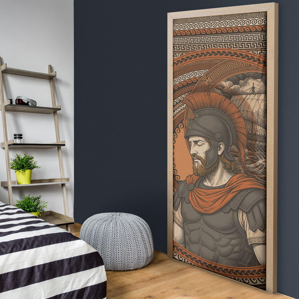 Ancient Greek Mythology Door Cover Odysseus King Of Ithaca