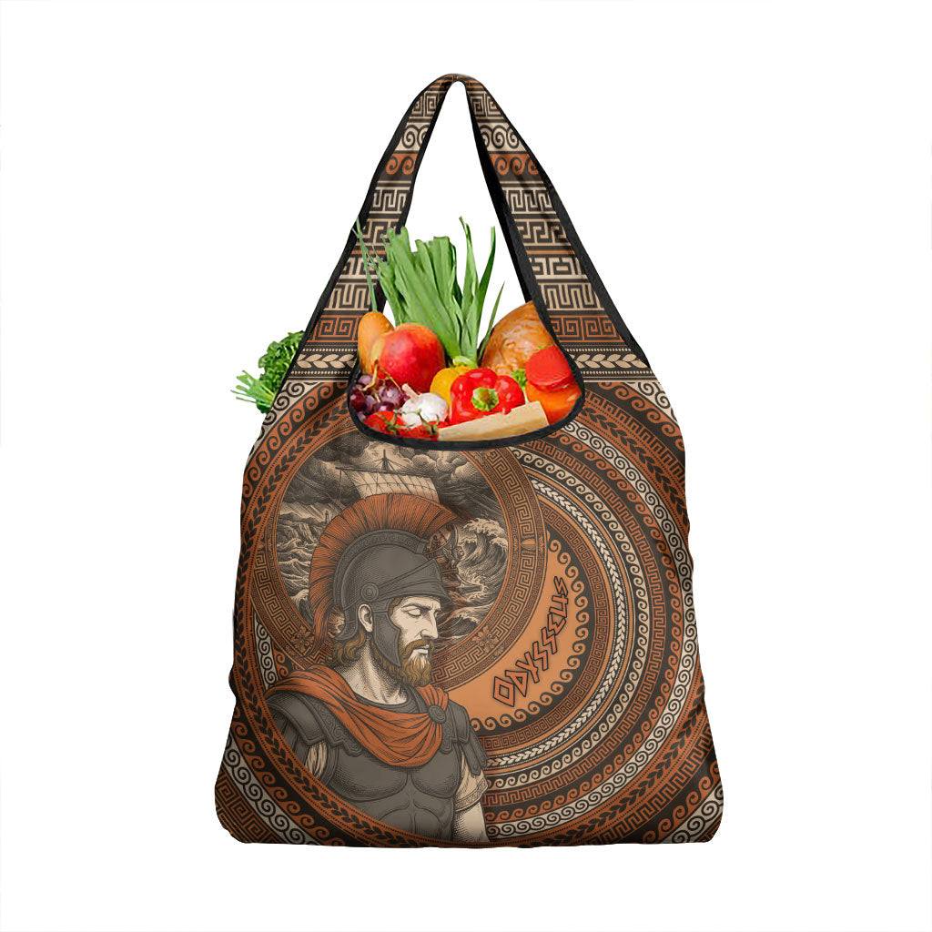 Ancient Greek Mythology Grocery Bag Odysseus King Of Ithaca