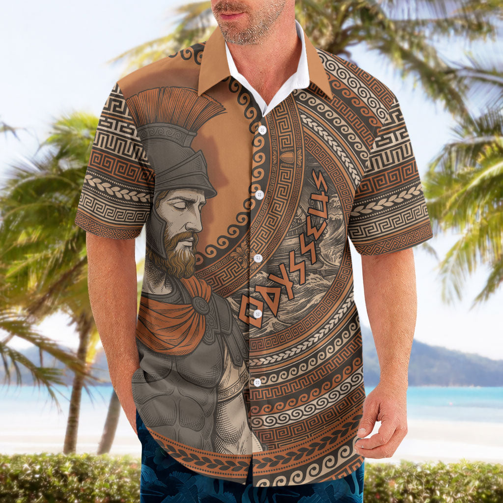 Ancient Greek Mythology Hawaiian Shirt Odysseus King Of Ithaca
