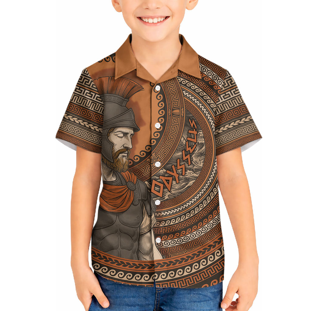 Ancient Greek Mythology Hawaiian Shirt Odysseus King Of Ithaca