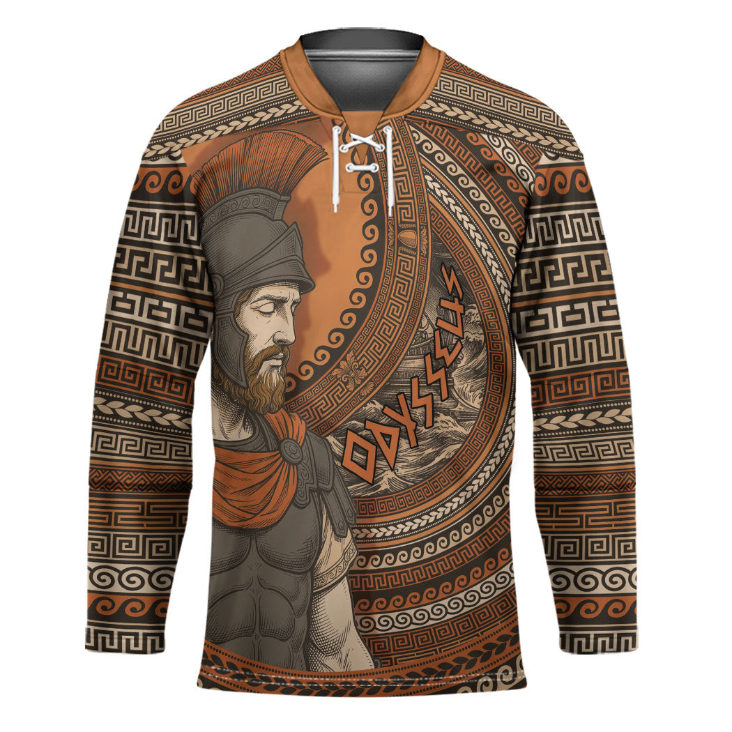 Ancient Greek Mythology Hockey Jersey Odysseus King Of Ithaca
