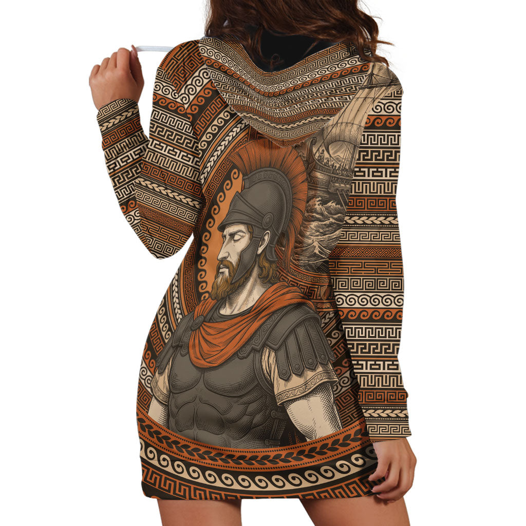 Ancient Greek Mythology Hoodie Dress Odysseus King Of Ithaca