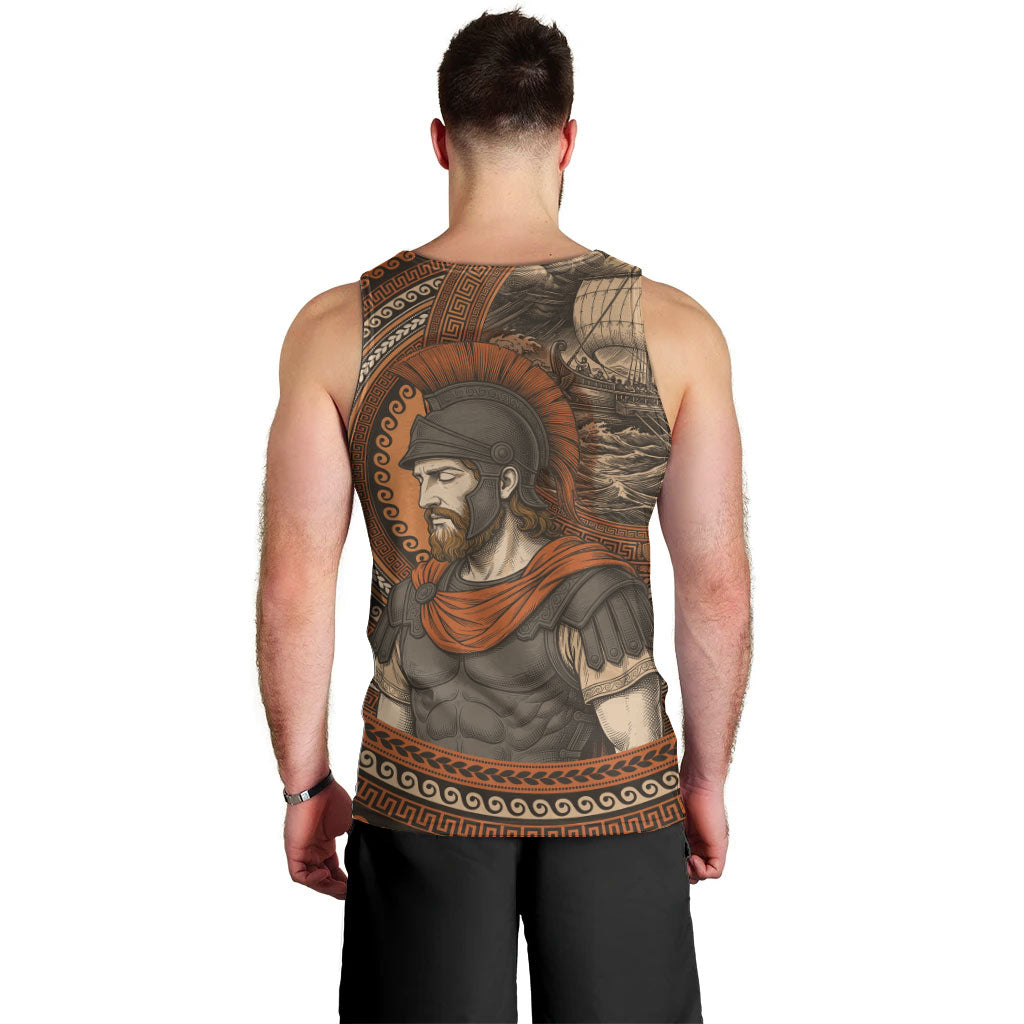 Ancient Greek Mythology Men Tank Top Odysseus King Of Ithaca