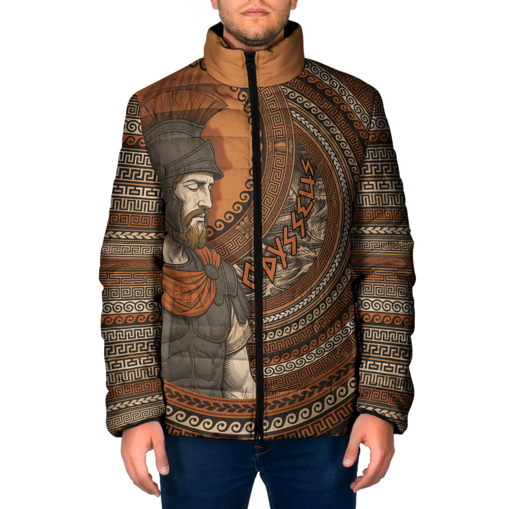 Ancient Greek Mythology Padded Jacket Odysseus King Of Ithaca