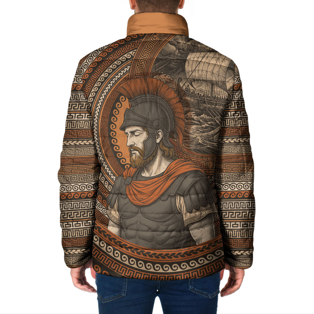 Ancient Greek Mythology Padded Jacket Odysseus King Of Ithaca