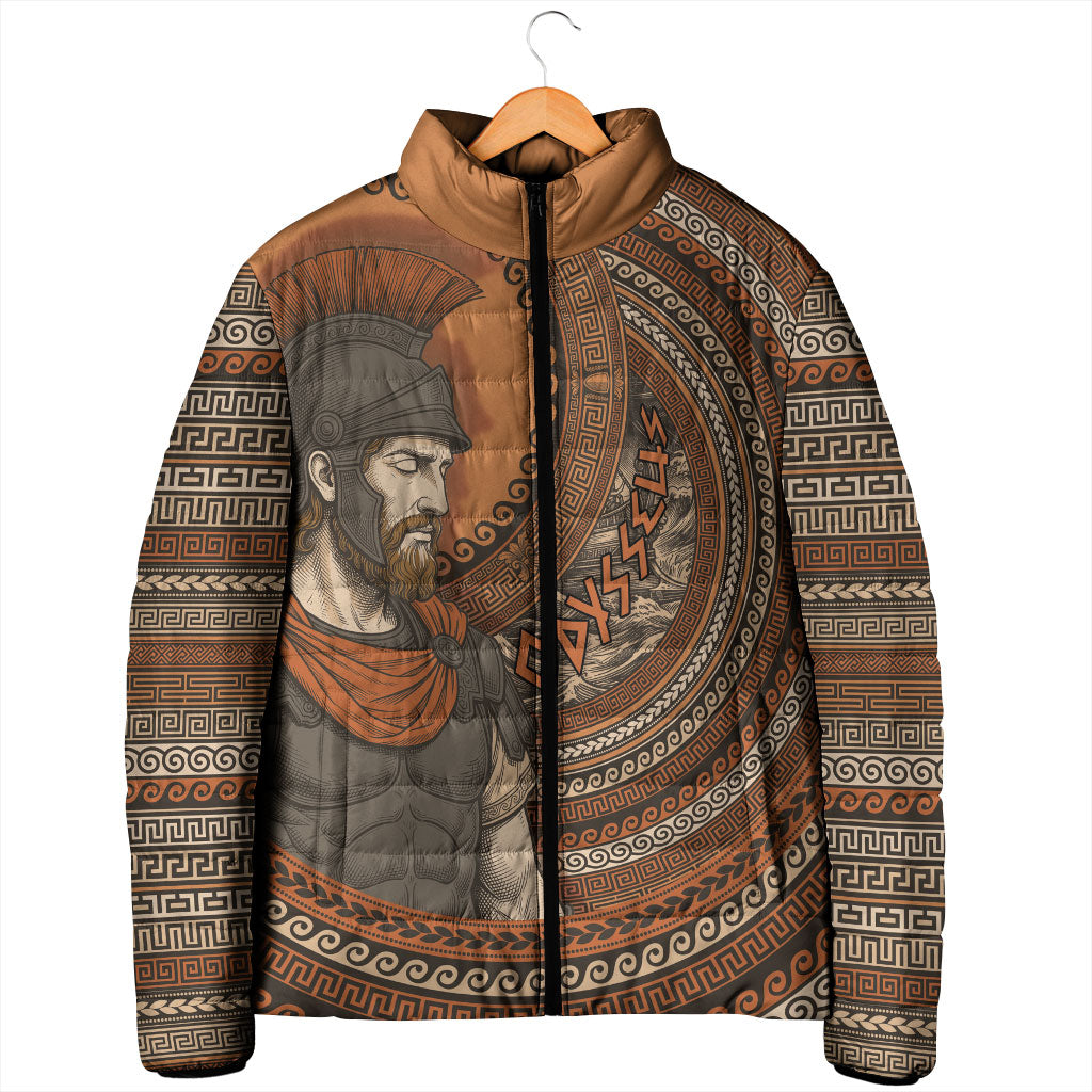 Ancient Greek Mythology Padded Jacket Odysseus King Of Ithaca