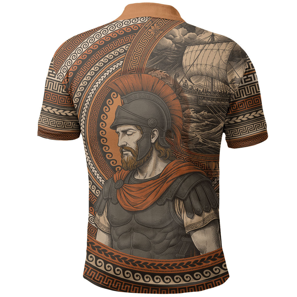 Ancient Greek Mythology Polo Shirt Odysseus King Of Ithaca
