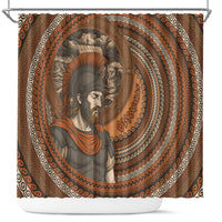 Ancient Greek Mythology Shower Curtain Odysseus King Of Ithaca