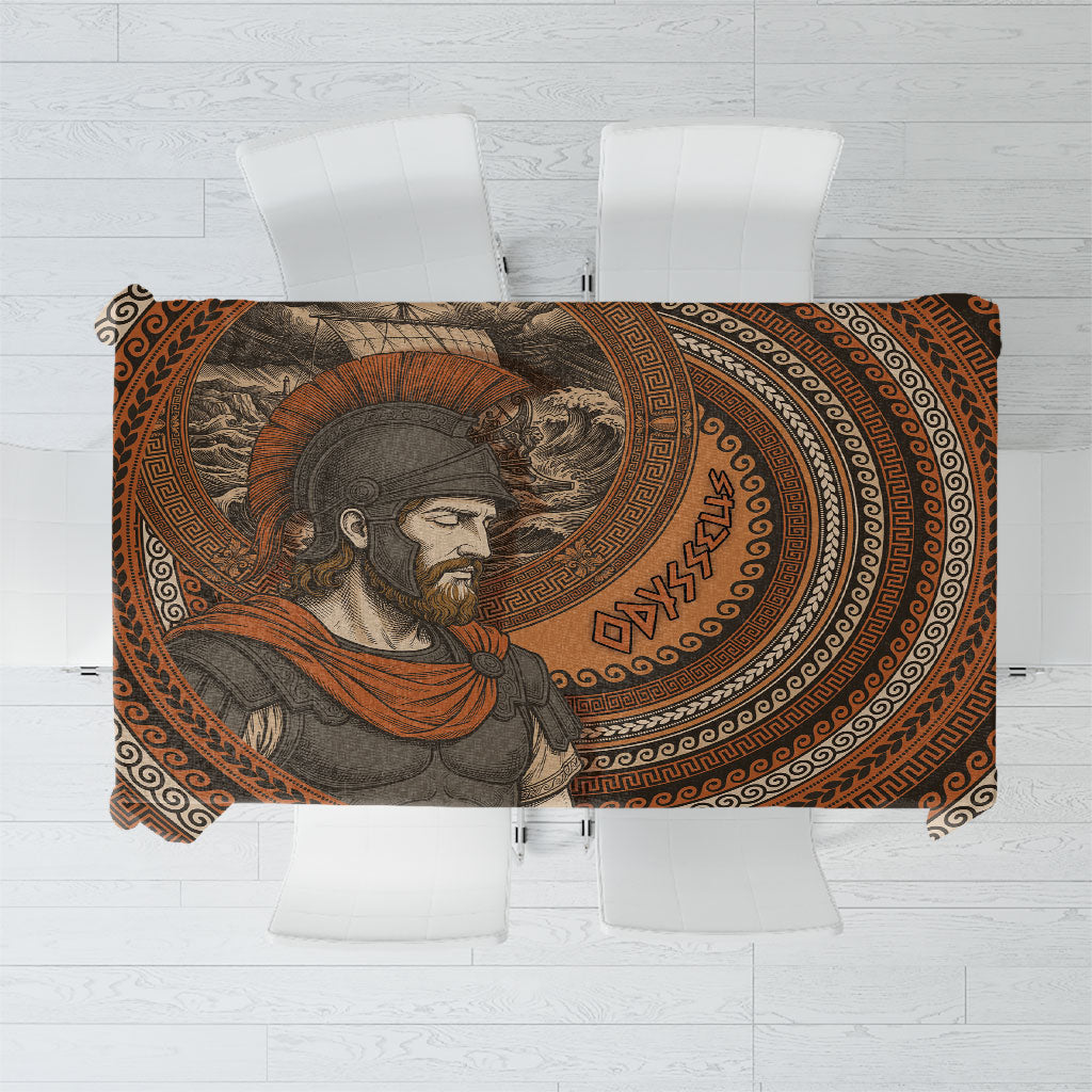 Ancient Greek Mythology Tablecloth Odysseus King Of Ithaca