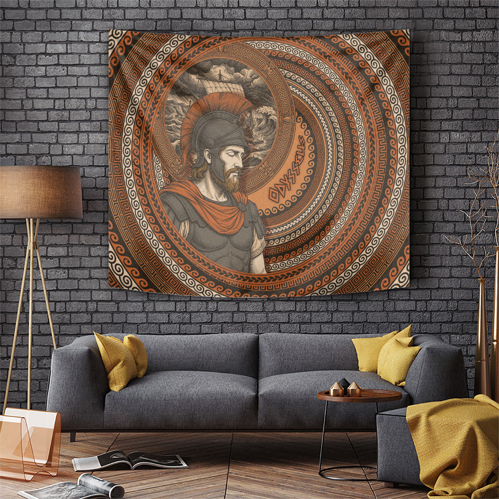 Ancient Greek Mythology Tapestry Odysseus King Of Ithaca