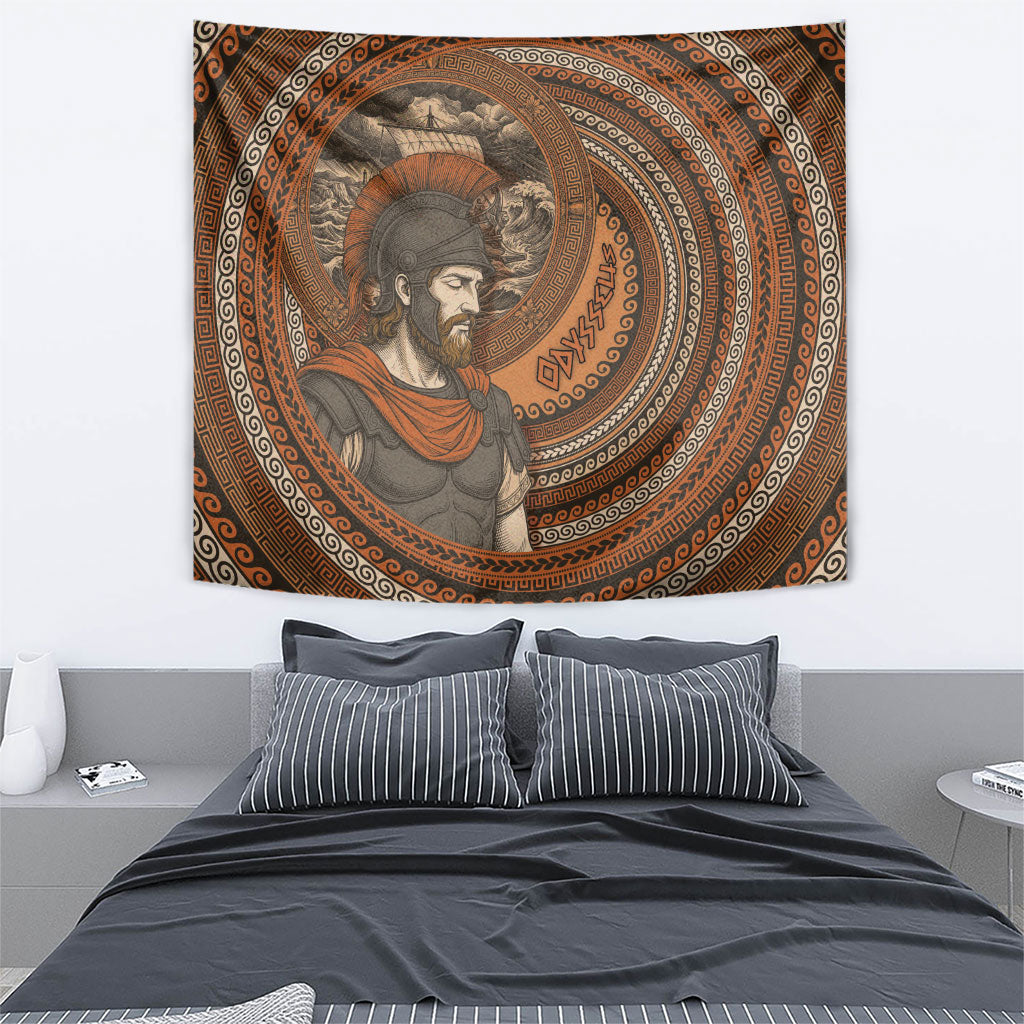 Ancient Greek Mythology Tapestry Odysseus King Of Ithaca