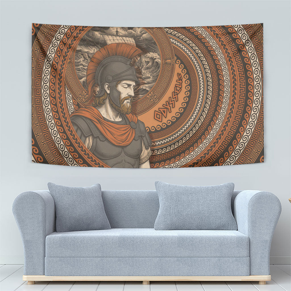 Ancient Greek Mythology Tapestry Odysseus King Of Ithaca