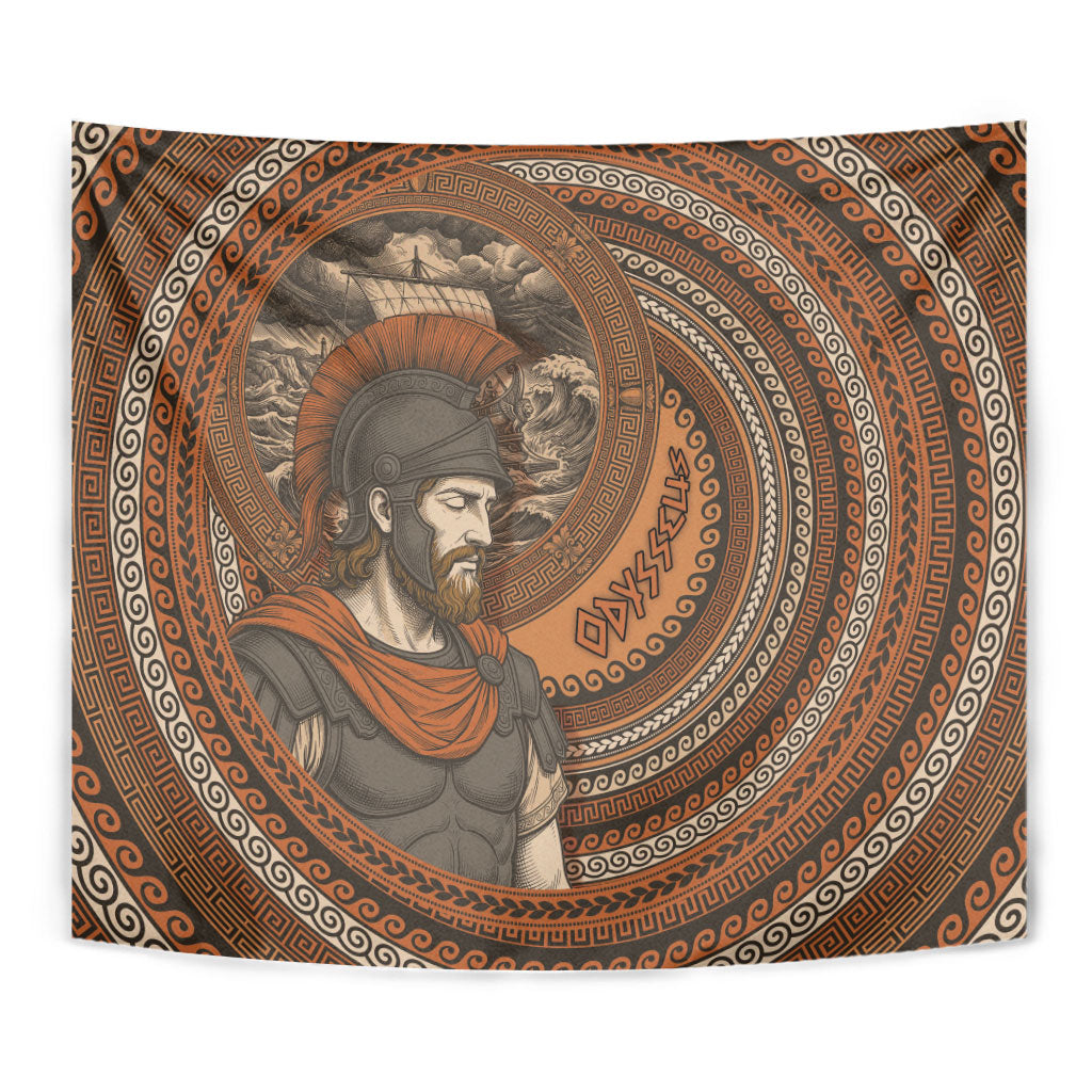 Ancient Greek Mythology Tapestry Odysseus King Of Ithaca