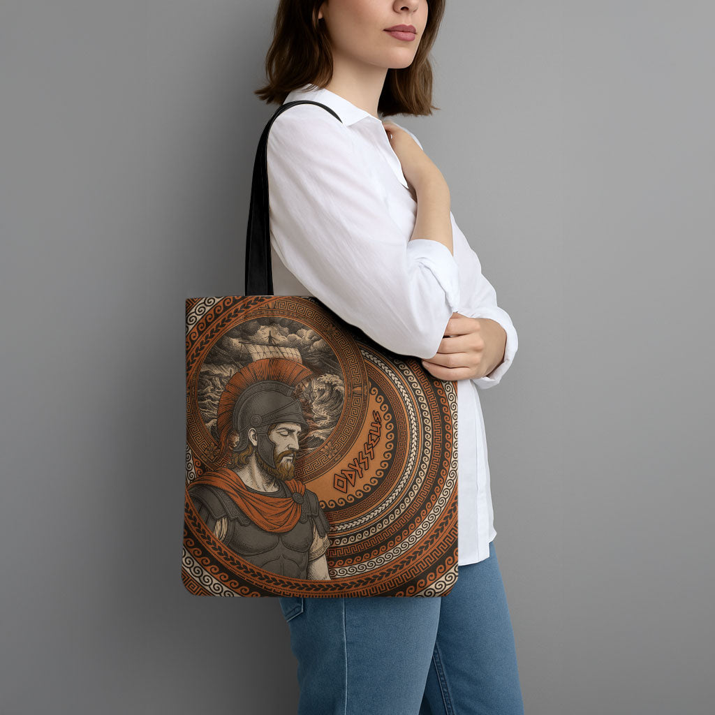 Ancient Greek Mythology Tote Bag Odysseus King Of Ithaca