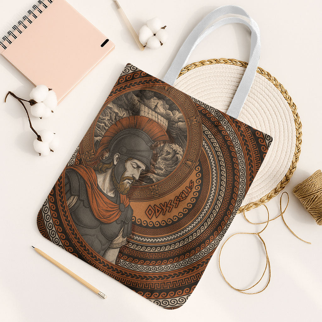 Ancient Greek Mythology Tote Bag Odysseus King Of Ithaca