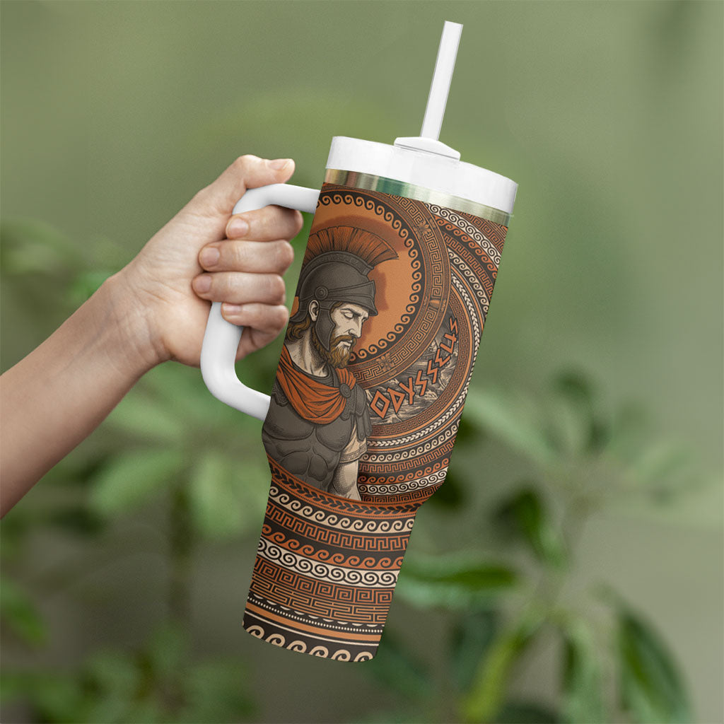 Ancient Greek Mythology Tumbler With Handle Odysseus King Of Ithaca