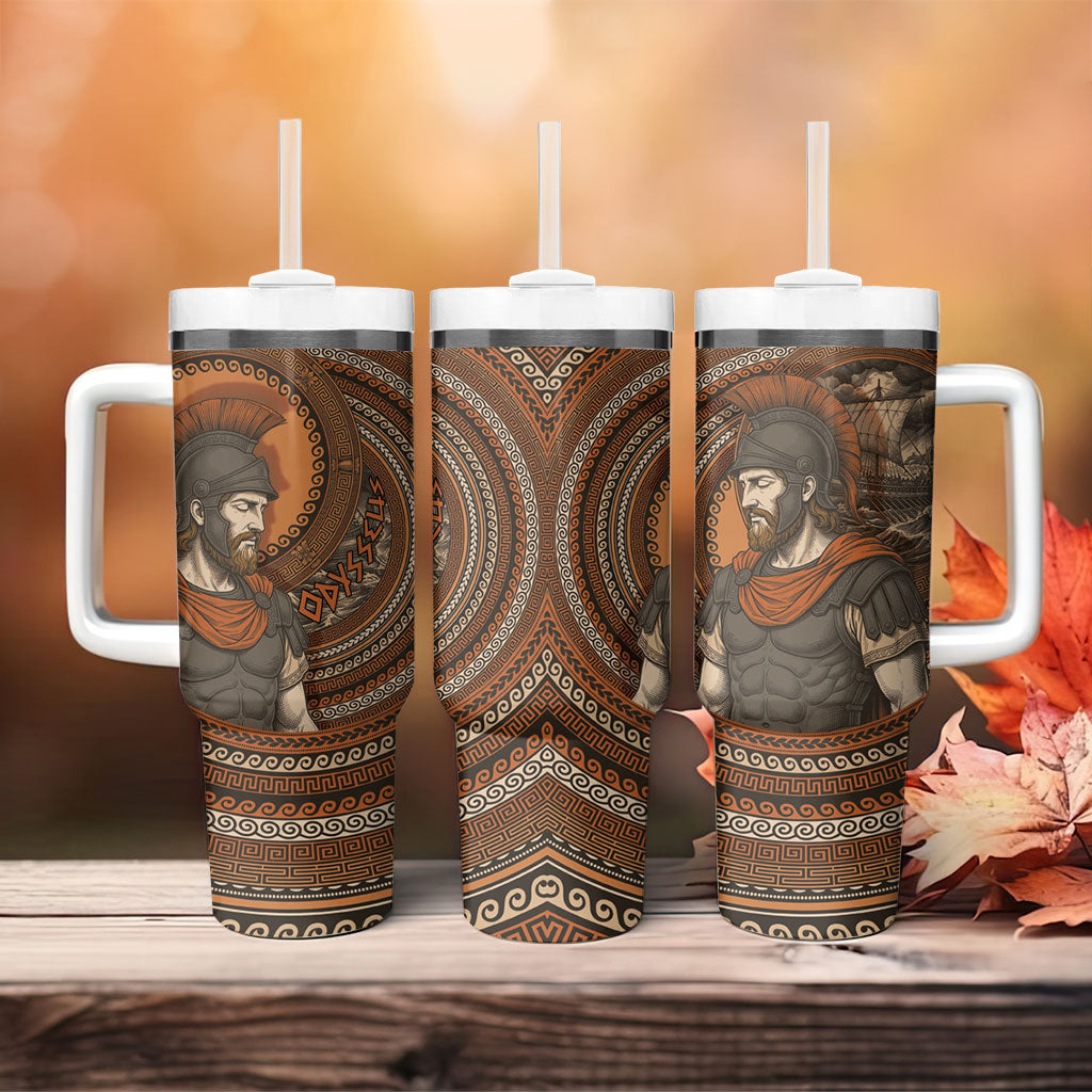 Ancient Greek Mythology Tumbler With Handle Odysseus King Of Ithaca