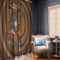 Ancient Greek Mythology Window Curtain Odysseus King Of Ithaca