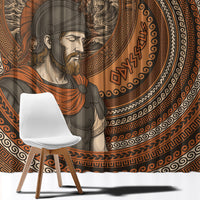 Ancient Greek Mythology Window Curtain Odysseus King Of Ithaca