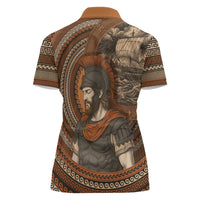 Ancient Greek Mythology Women Polo Shirt Odysseus King Of Ithaca