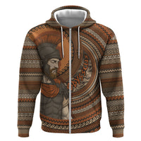 Ancient Greek Mythology Zip Hoodie Odysseus King Of Ithaca