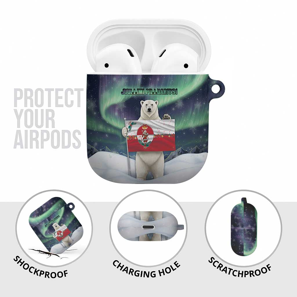 Greenland Christmas AirPods Case Juullimi Pilluaritsi - Wonder Print Shop