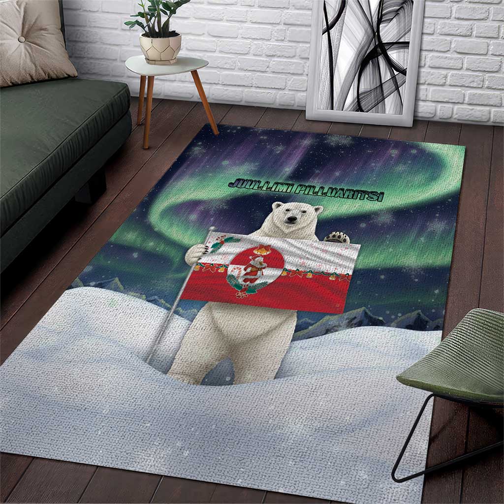 Greenland Christmas Area Rug Juullimi Pilluaritsi - Wonder Print Shop