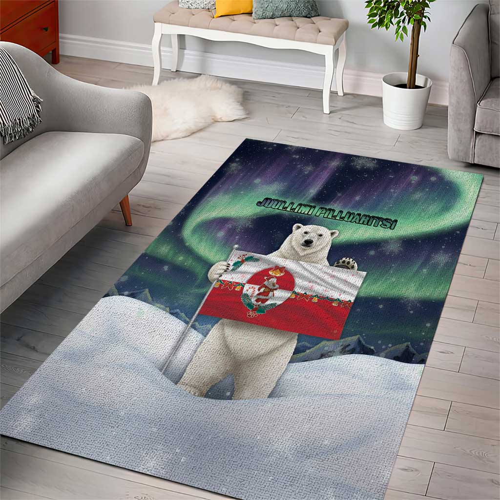 Greenland Christmas Area Rug Juullimi Pilluaritsi - Wonder Print Shop
