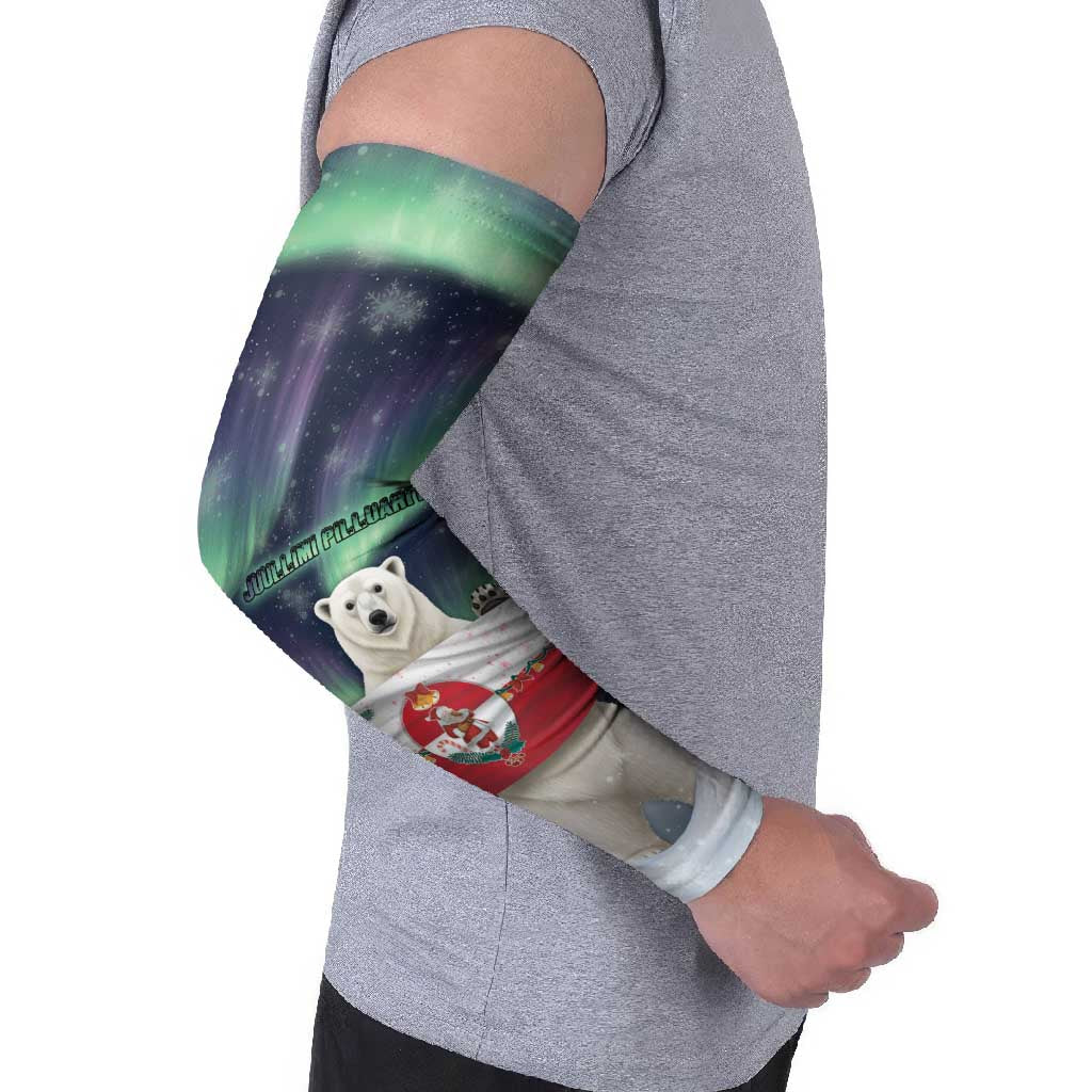 Greenland Christmas Arm Sleeves Juullimi Pilluaritsi - Wonder Print Shop