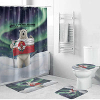 Greenland Christmas Bathroom Set Juullimi Pilluaritsi - Wonder Print Shop