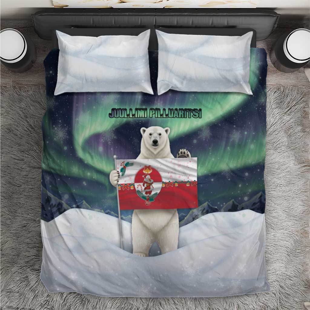 Greenland Christmas Bedding Set Juullimi Pilluaritsi - Wonder Print Shop