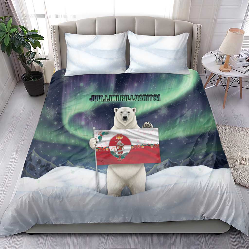 Greenland Christmas Bedding Set Juullimi Pilluaritsi - Wonder Print Shop