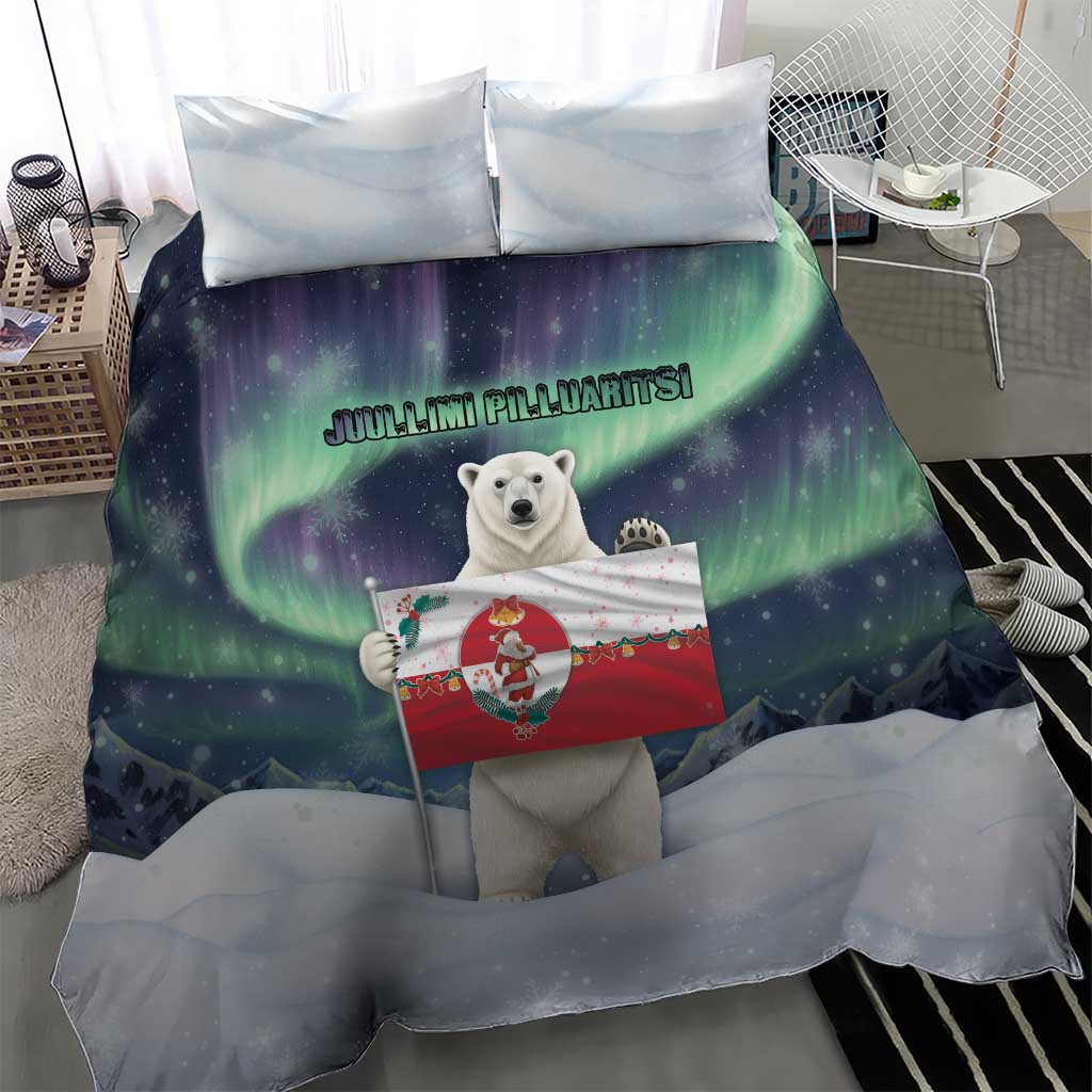 Greenland Christmas Bedding Set Juullimi Pilluaritsi - Wonder Print Shop