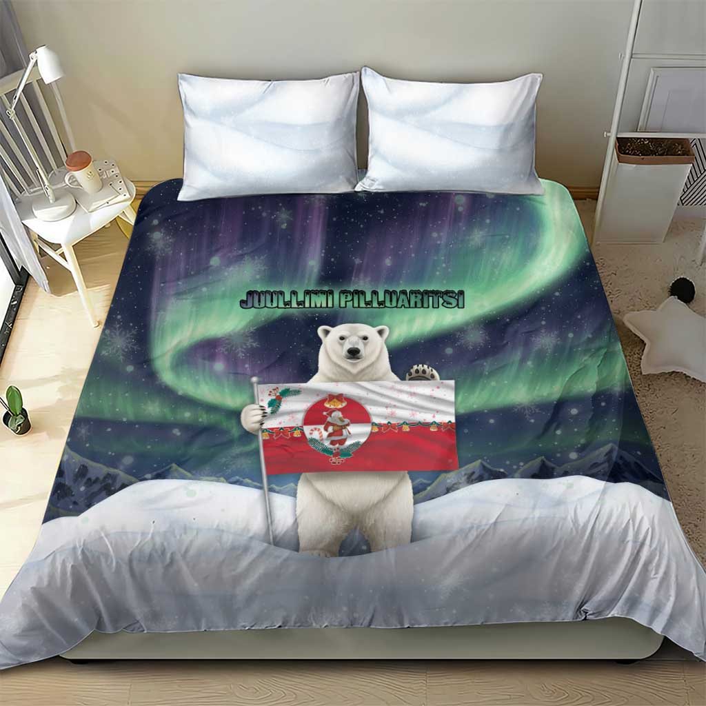 Greenland Christmas Bedding Set Juullimi Pilluaritsi - Wonder Print Shop