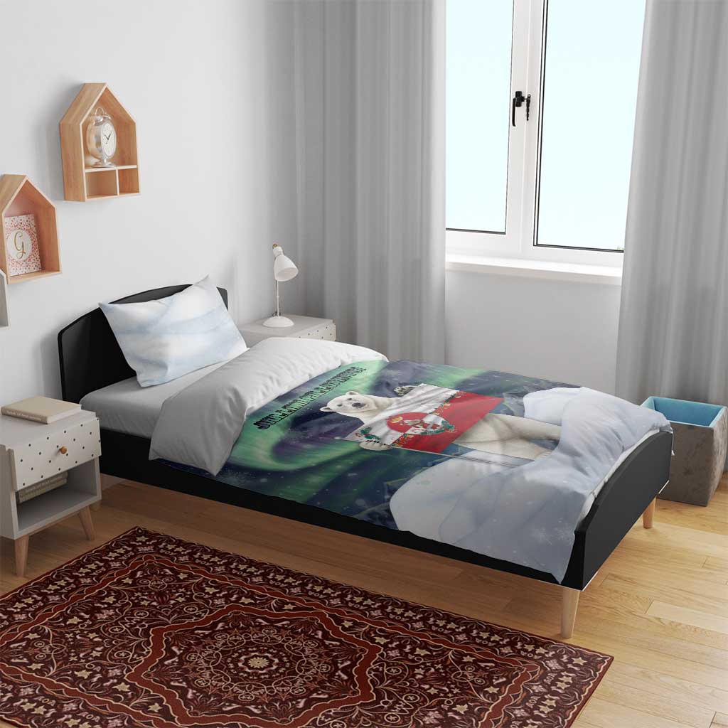 Greenland Christmas Bedding Set Juullimi Pilluaritsi - Wonder Print Shop