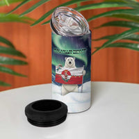 Greenland Christmas 4 in 1 Can Cooler Tumbler Juullimi Pilluaritsi - Wonder Print Shop