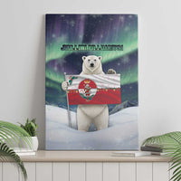 Greenland Christmas Canvas Wall Art Juullimi Pilluaritsi - Wonder Print Shop