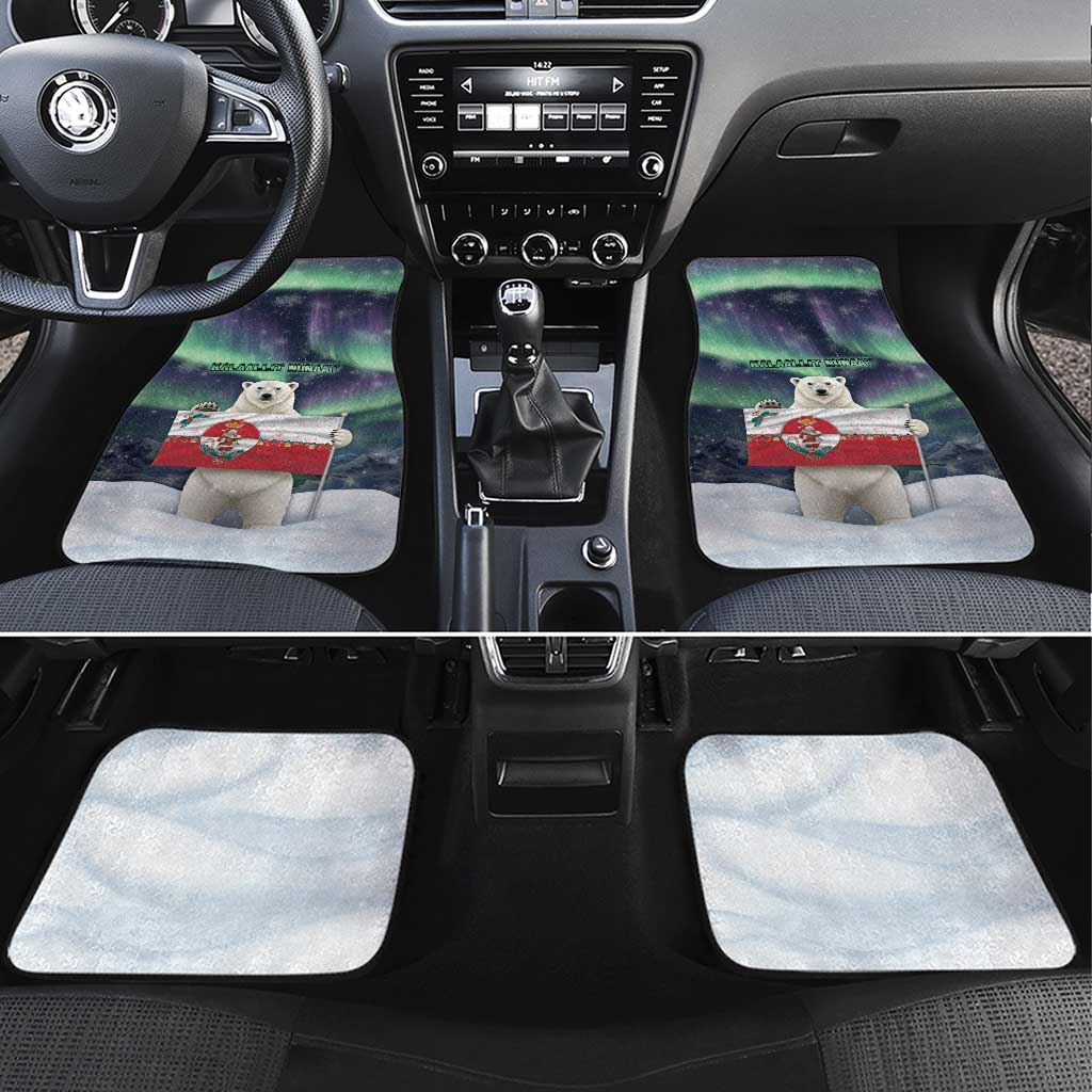 Greenland Christmas Car Mats Juullimi Pilluaritsi - Wonder Print Shop