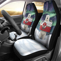 Greenland Christmas Car Seat Cover Juullimi Pilluaritsi - Wonder Print Shop