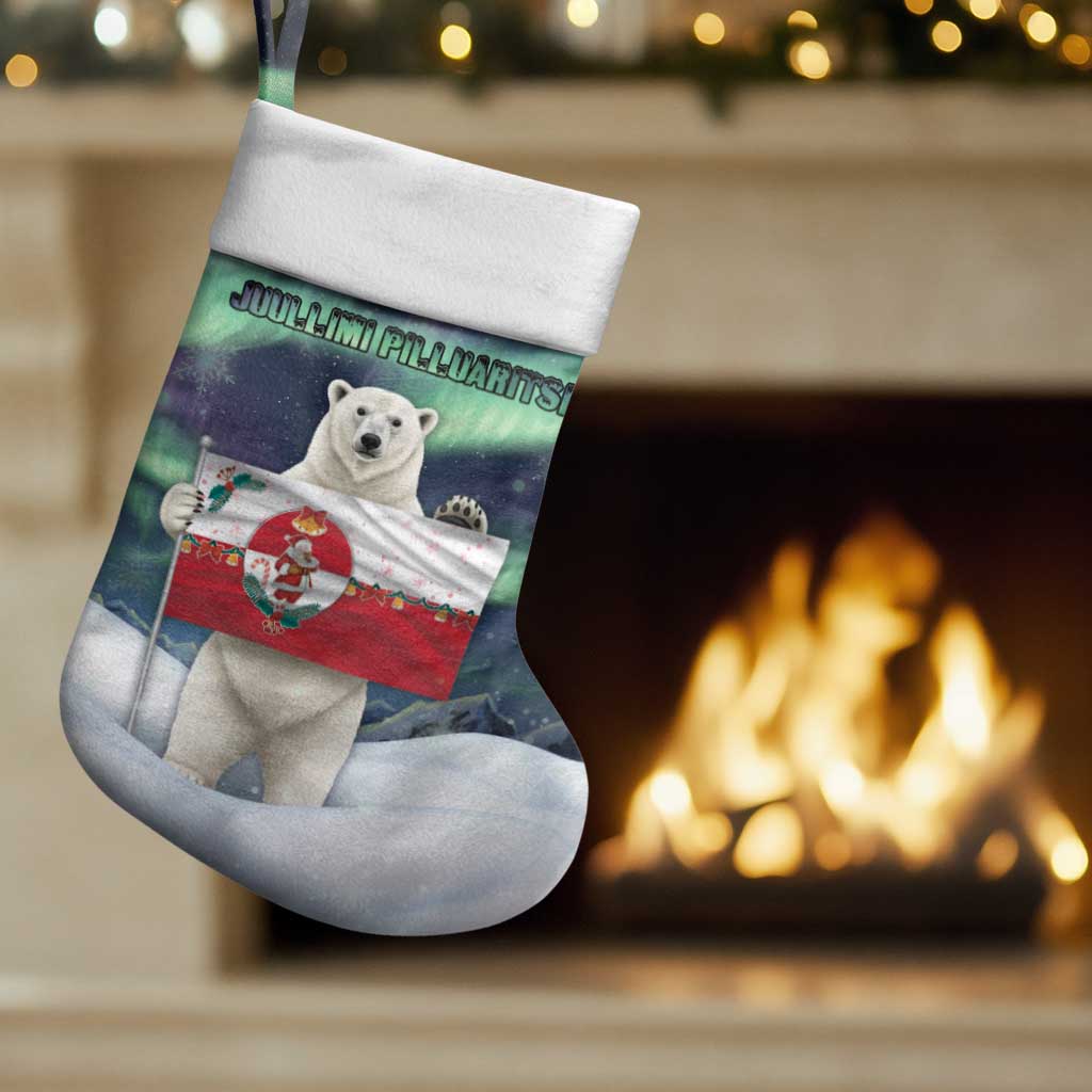 Greenland Christmas Stocking Juullimi Pilluaritsi - Wonder Print Shop