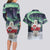 Greenland Christmas Couples Matching Long Sleeve Bodycon Dress and Hawaiian Shirt Juullimi Pilluaritsi - Wonder Print Shop