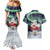 Greenland Christmas Couples Matching Mermaid Dress and Hawaiian Shirt Juullimi Pilluaritsi - Wonder Print Shop