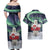 Greenland Christmas Couples Matching Off Shoulder Maxi Dress and Hawaiian Shirt Juullimi Pilluaritsi - Wonder Print Shop
