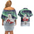 Greenland Christmas Couples Matching Off Shoulder Short Dress and Hawaiian Shirt Juullimi Pilluaritsi - Wonder Print Shop