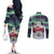 Greenland Christmas Couples Matching Off The Shoulder Long Sleeve Dress and Long Sleeve Button Shirt Juullimi Pilluaritsi - Wonder Print Shop