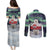 Greenland Christmas Couples Matching Puletasi and Long Sleeve Button Shirt Juullimi Pilluaritsi - Wonder Print Shop