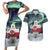 Greenland Christmas Couples Matching Short Sleeve Bodycon Dress and Hawaiian Shirt Juullimi Pilluaritsi - Wonder Print Shop