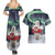 Greenland Christmas Couples Matching Summer Maxi Dress and Hawaiian Shirt Juullimi Pilluaritsi - Wonder Print Shop