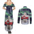 Greenland Christmas Couples Matching Summer Maxi Dress and Long Sleeve Button Shirt Juullimi Pilluaritsi - Wonder Print Shop